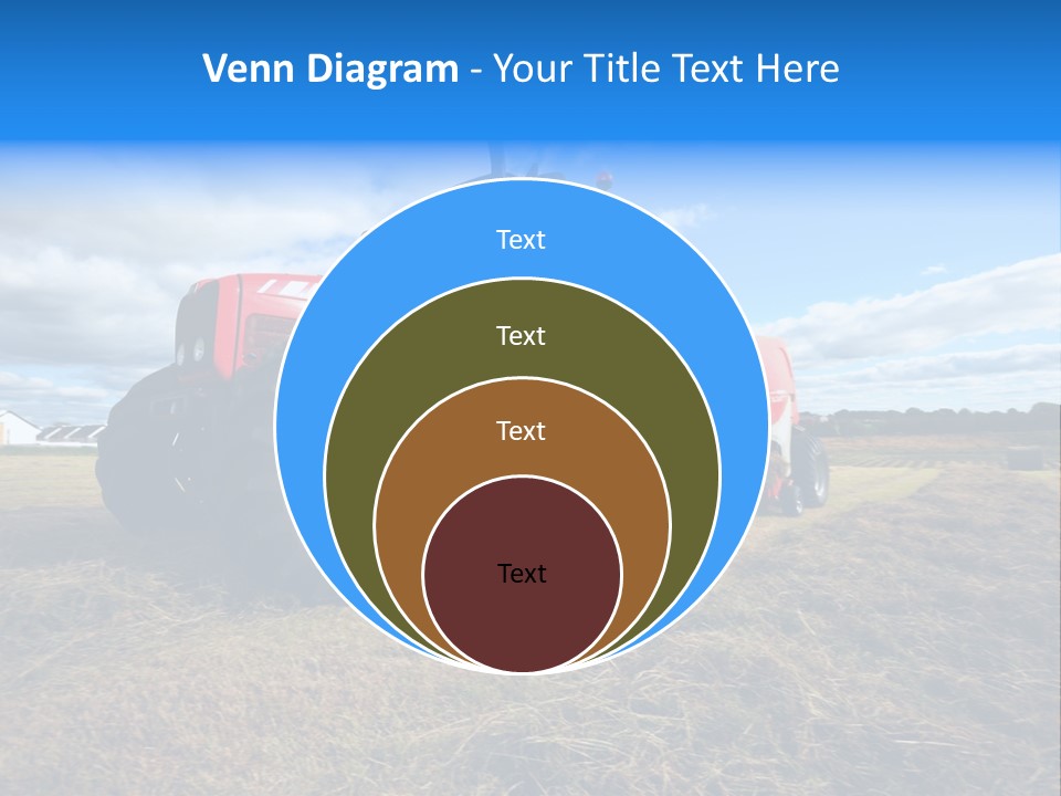 Stack Feed Corn PowerPoint Template