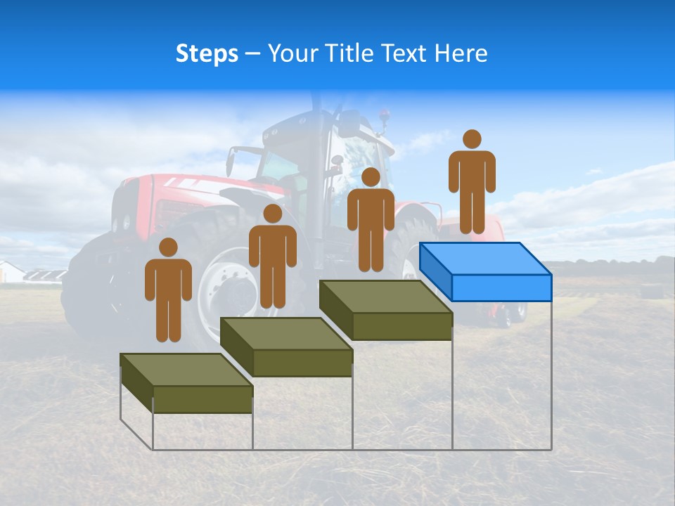 Stack Feed Corn PowerPoint Template