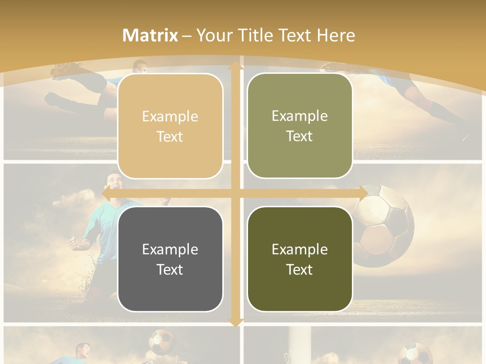 Success Soccer Weather PowerPoint Template