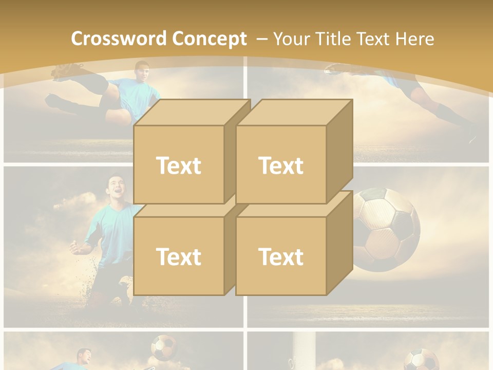 Success Soccer Weather PowerPoint Template