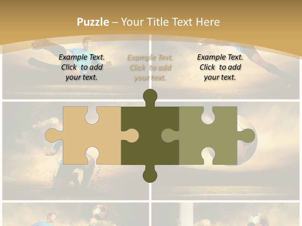 Success Soccer Weather PowerPoint Template