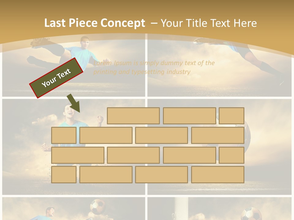 Success Soccer Weather PowerPoint Template