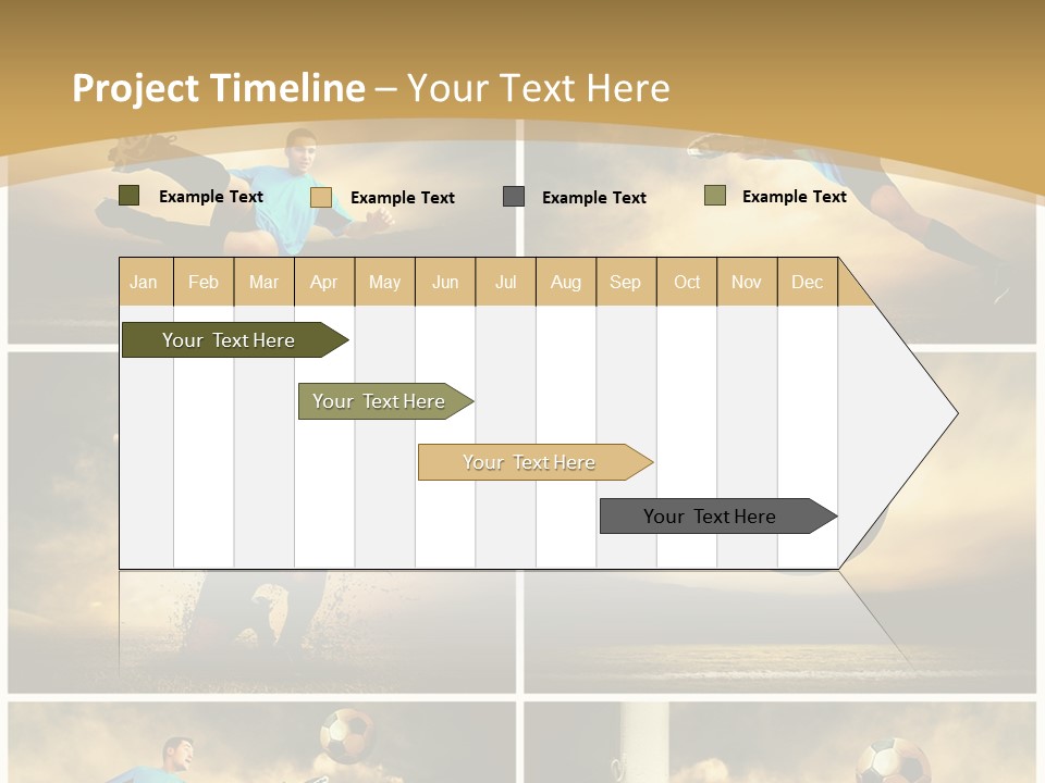 Success Soccer Weather PowerPoint Template
