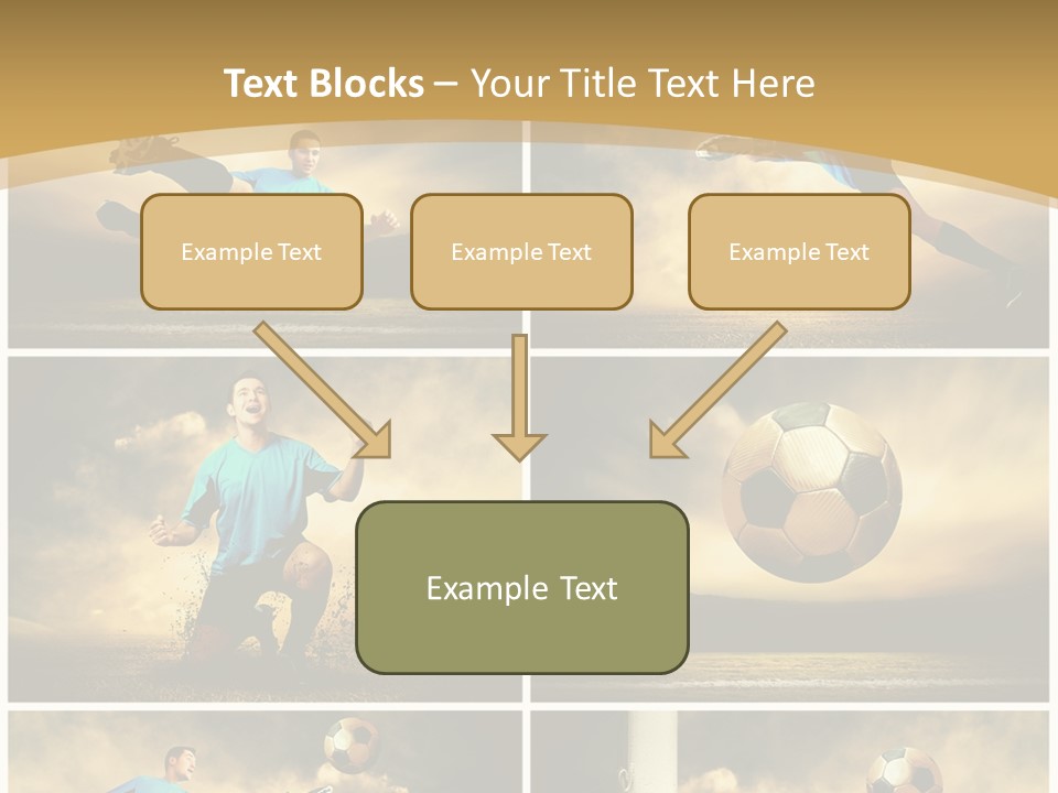 Success Soccer Weather PowerPoint Template