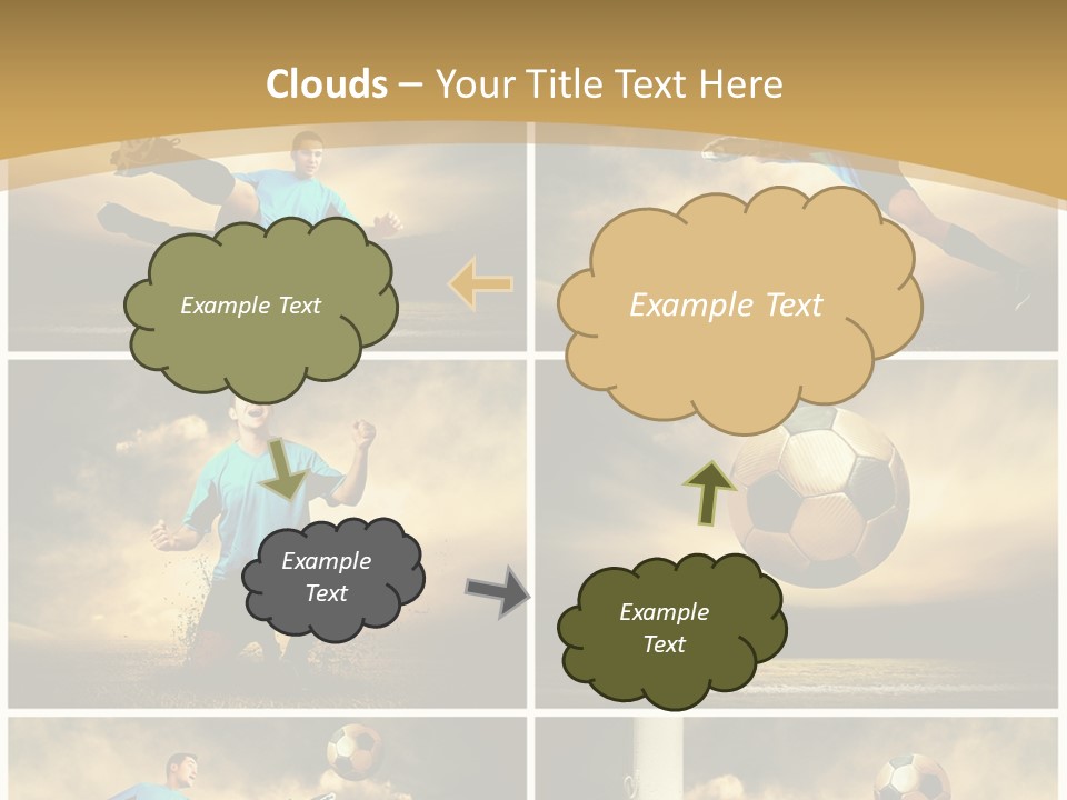 Success Soccer Weather PowerPoint Template