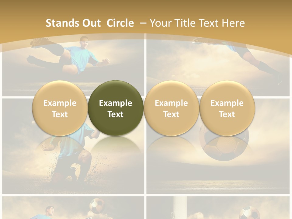 Success Soccer Weather PowerPoint Template