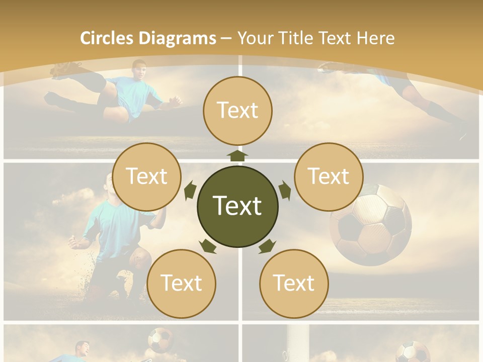 Success Soccer Weather PowerPoint Template