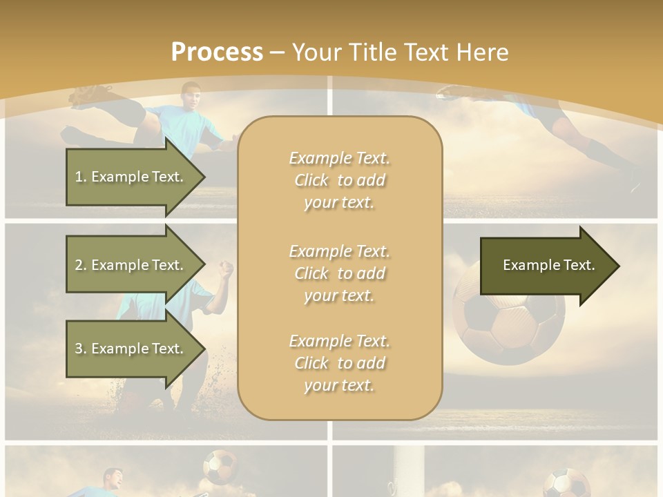Success Soccer Weather PowerPoint Template