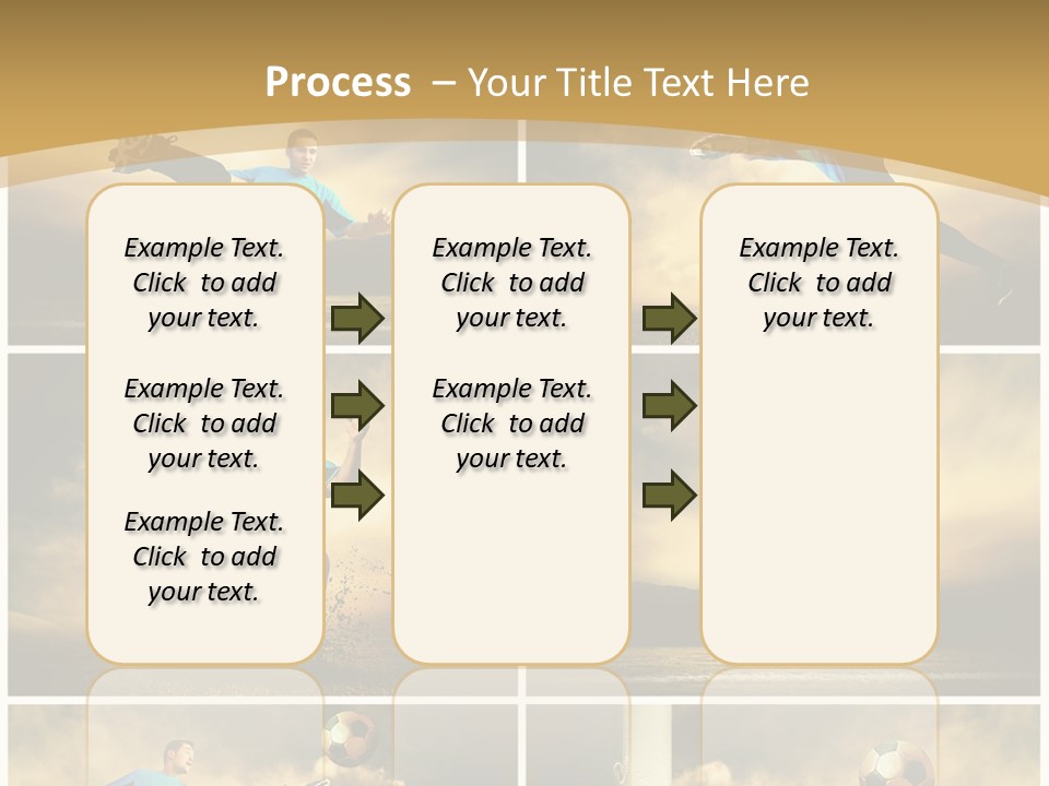 Success Soccer Weather PowerPoint Template