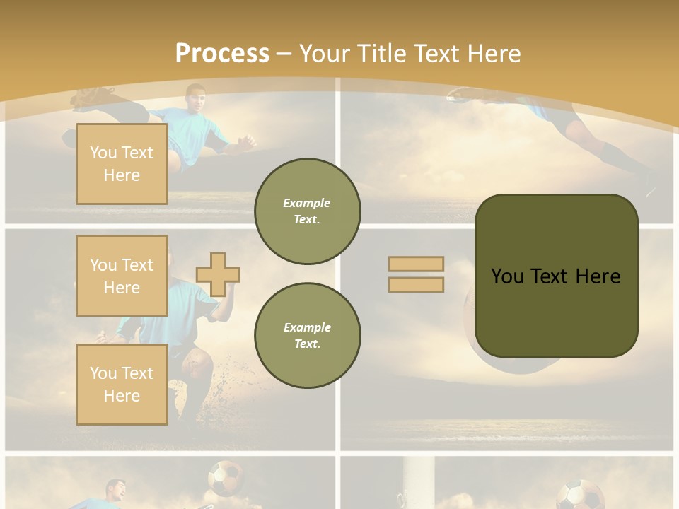Success Soccer Weather PowerPoint Template