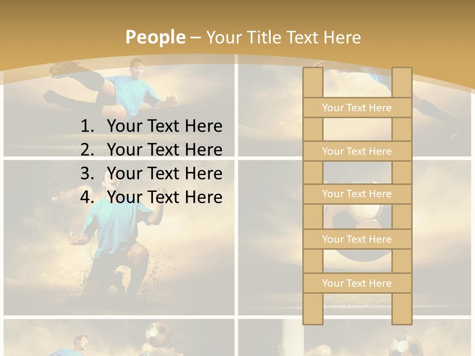 Success Soccer Weather PowerPoint Template