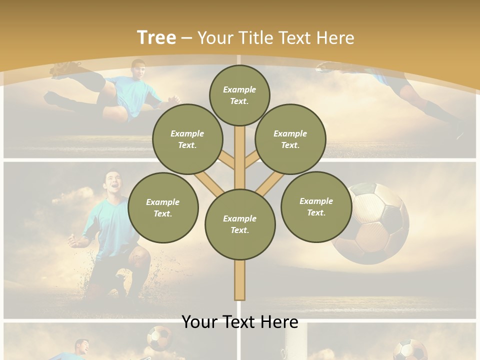 Success Soccer Weather PowerPoint Template