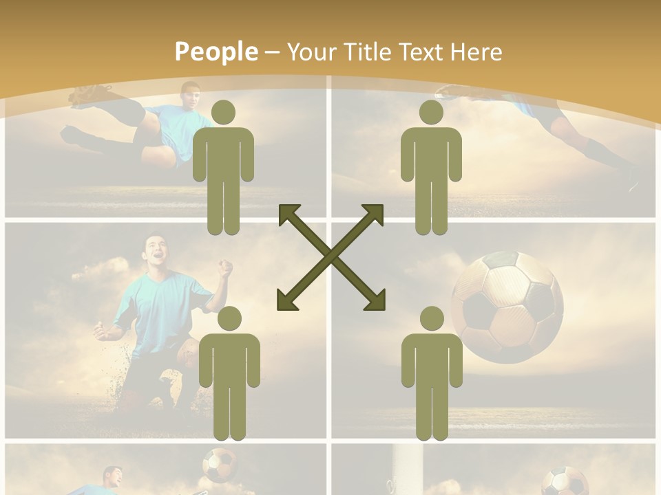 Success Soccer Weather PowerPoint Template