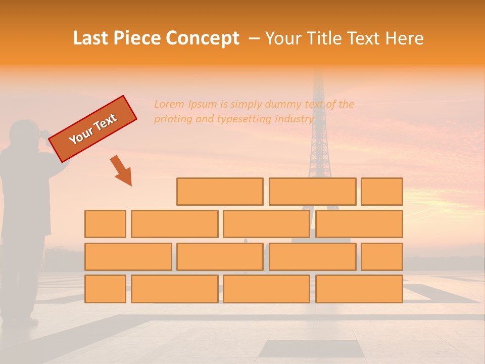 Travel Eiffel Tower PowerPoint Template