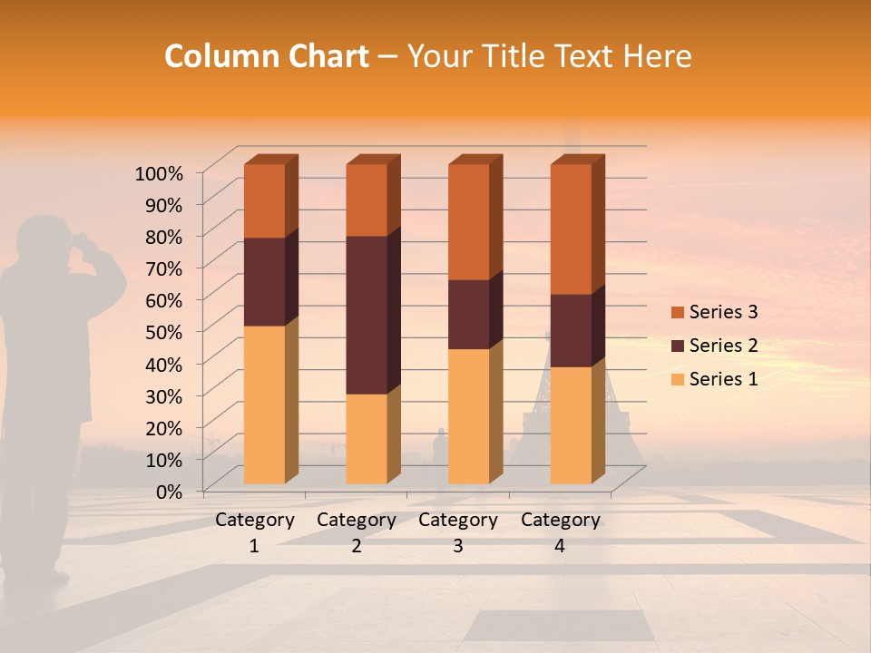 Travel Eiffel Tower PowerPoint Template