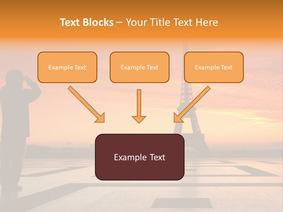 Travel Eiffel Tower PowerPoint Template