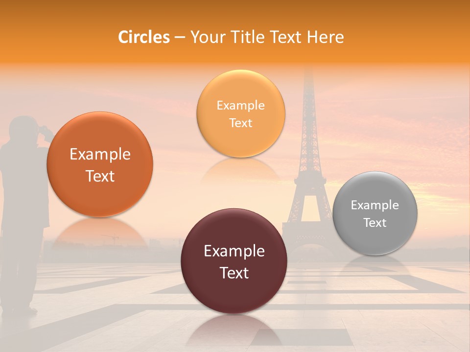 Travel Eiffel Tower PowerPoint Template