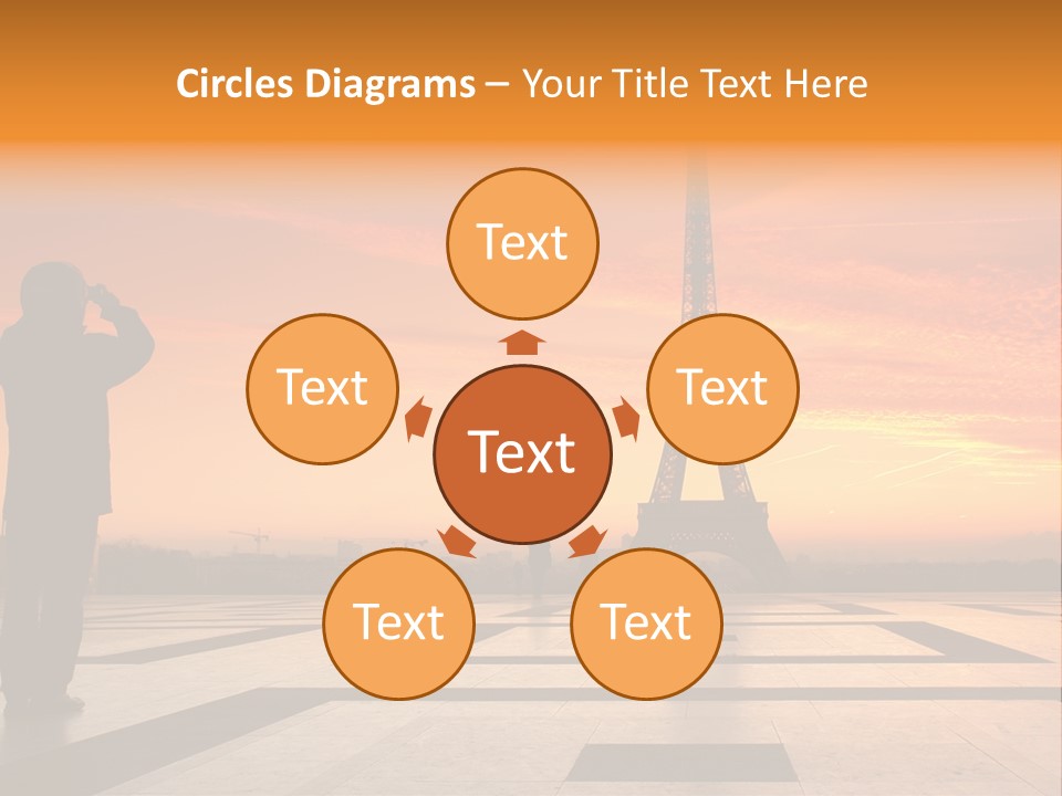 Travel Eiffel Tower PowerPoint Template