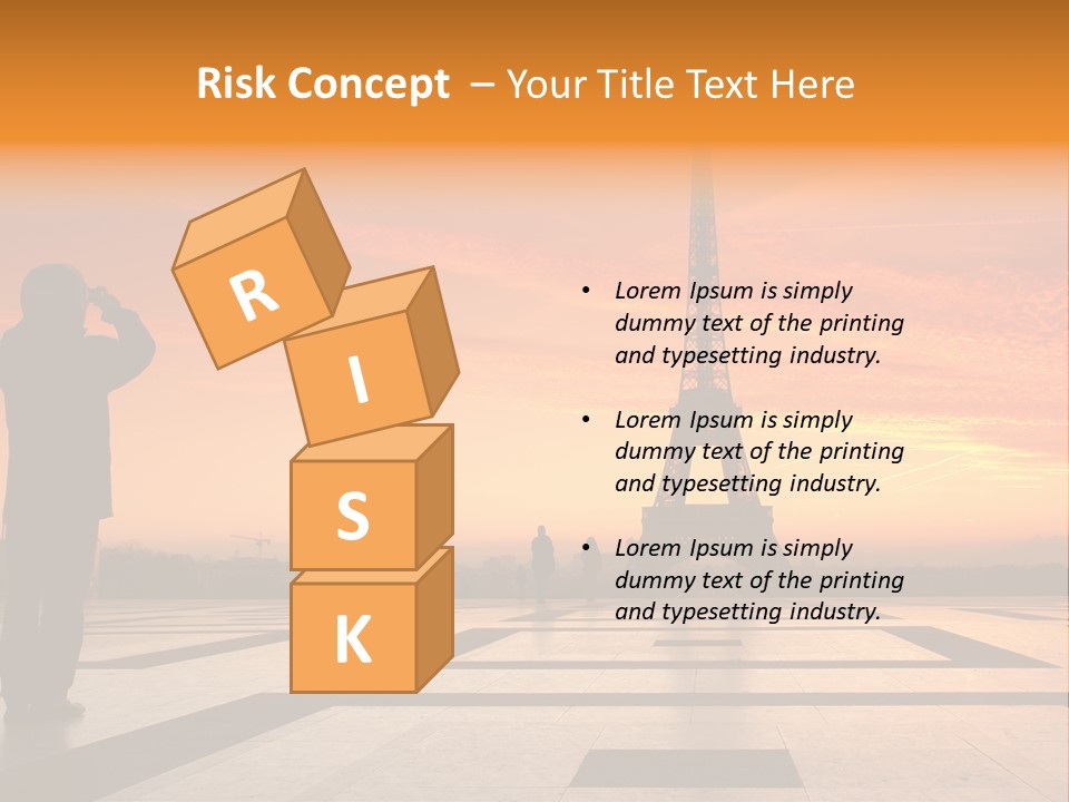 Travel Eiffel Tower PowerPoint Template