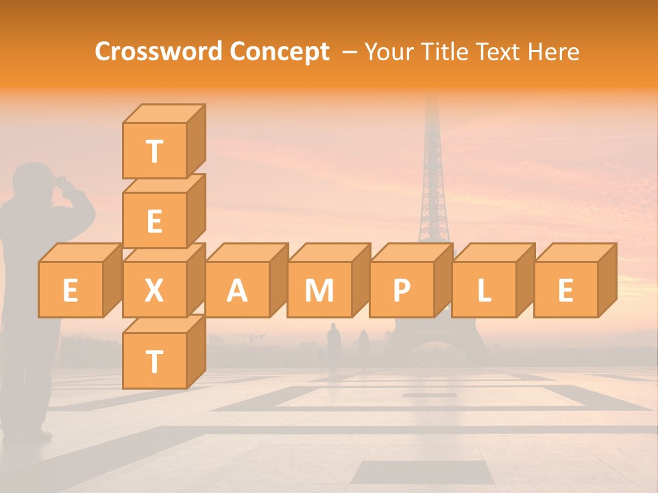 Travel Eiffel Tower PowerPoint Template