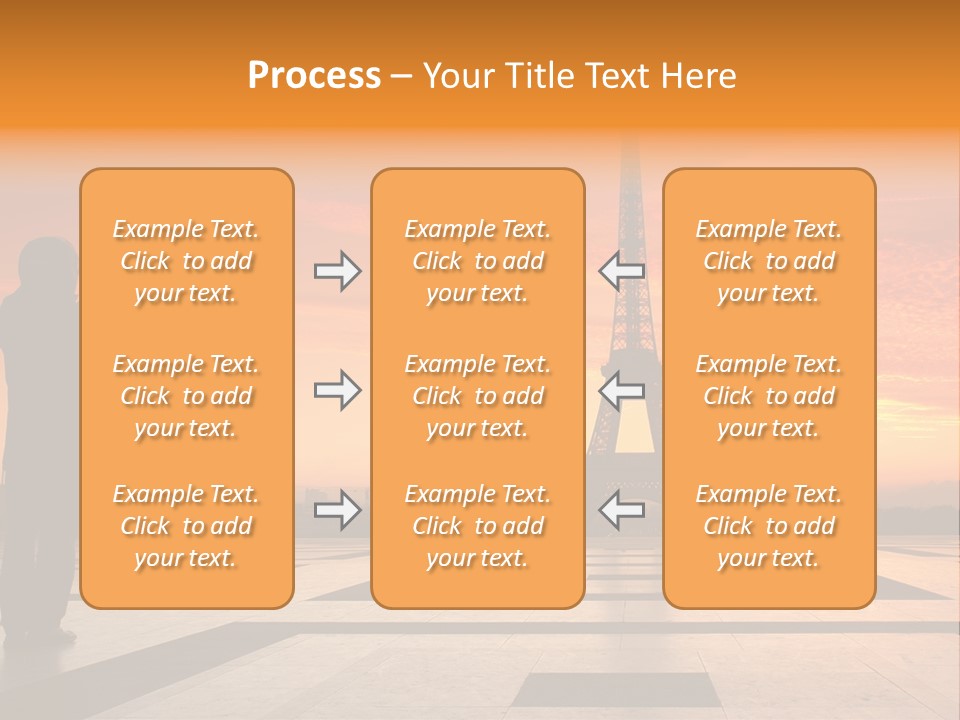 Travel Eiffel Tower PowerPoint Template