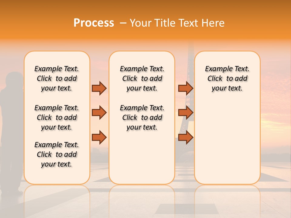 Travel Eiffel Tower PowerPoint Template