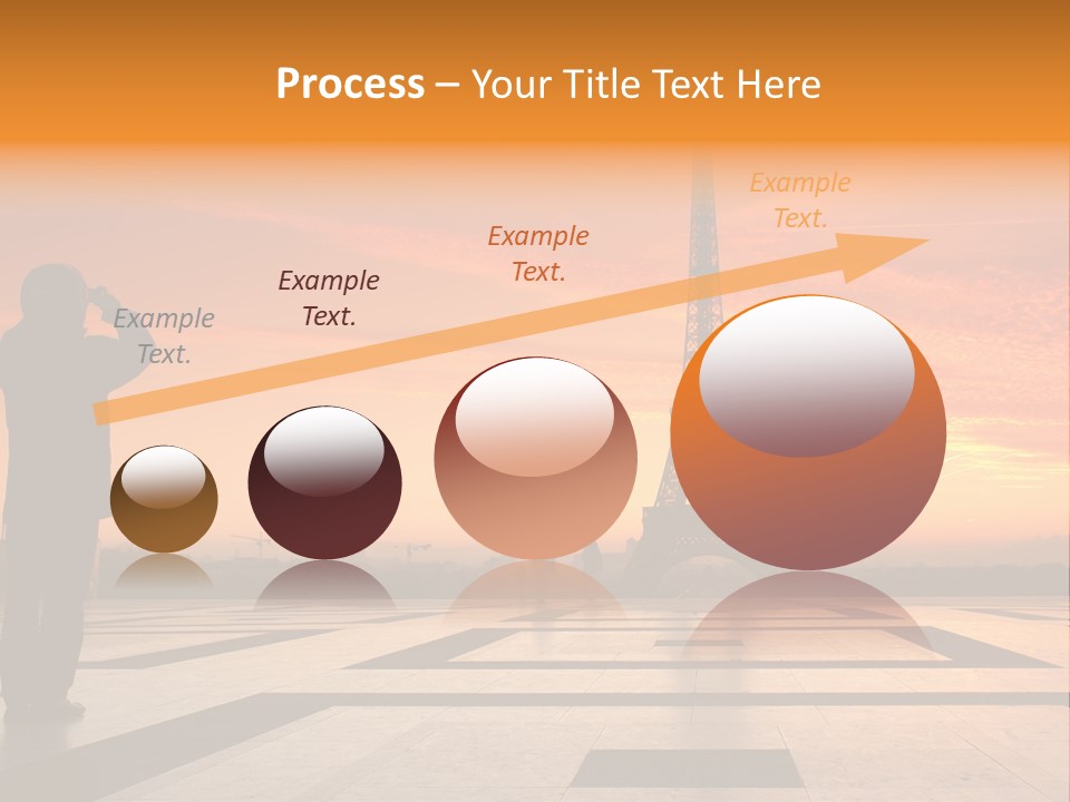 Travel Eiffel Tower PowerPoint Template