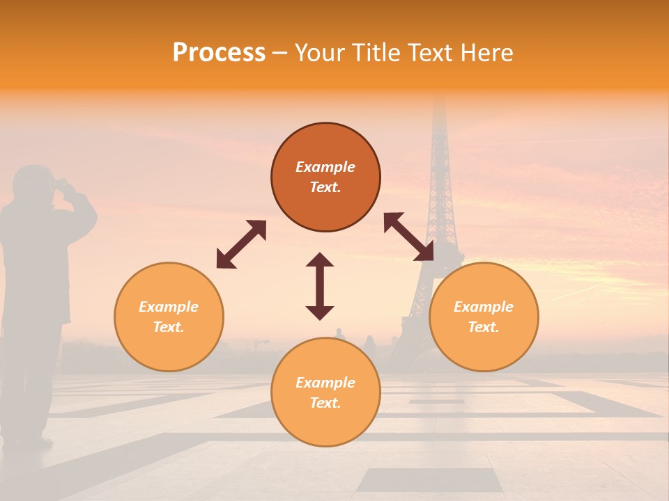 Travel Eiffel Tower PowerPoint Template