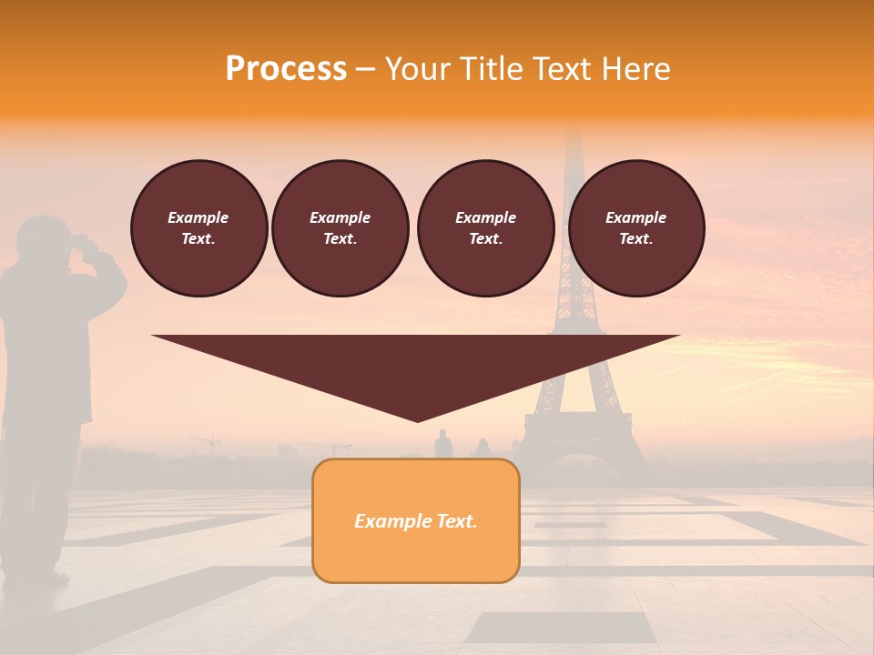 Travel Eiffel Tower PowerPoint Template