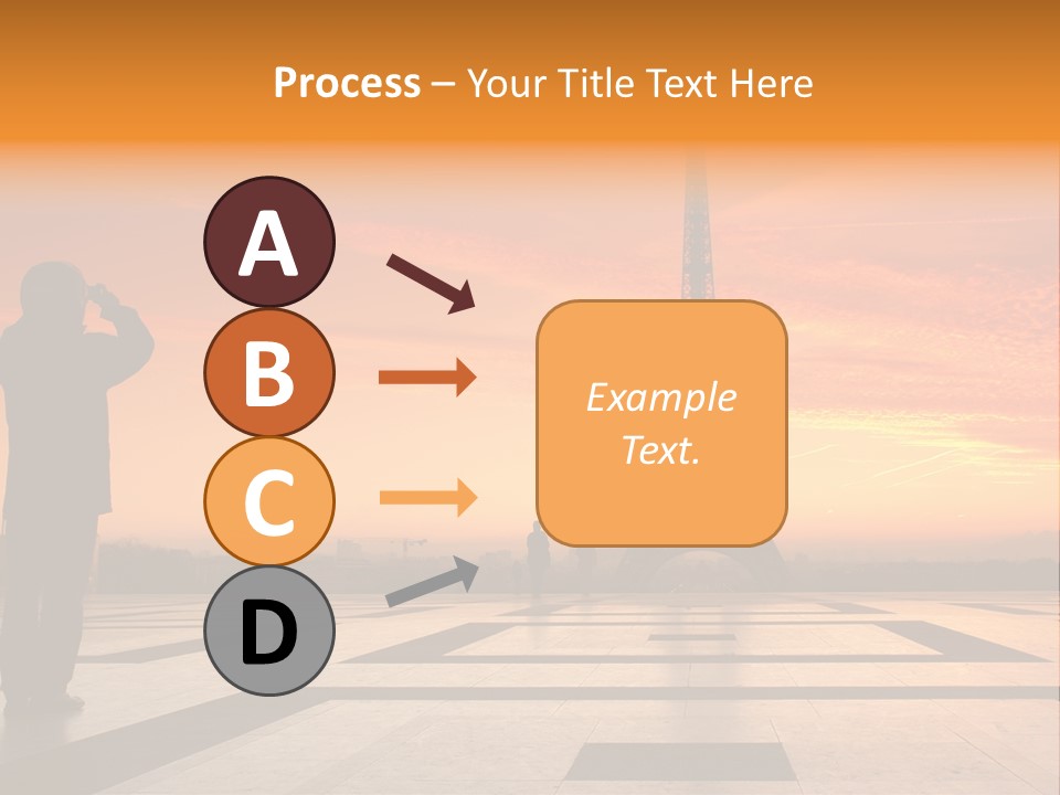 Travel Eiffel Tower PowerPoint Template