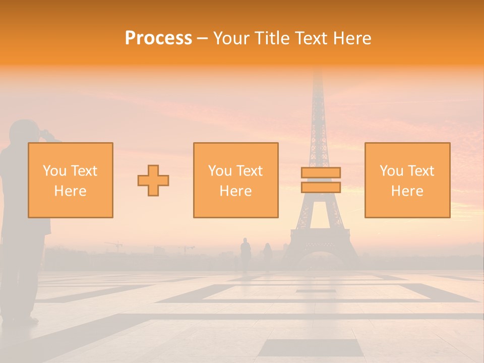 Travel Eiffel Tower PowerPoint Template