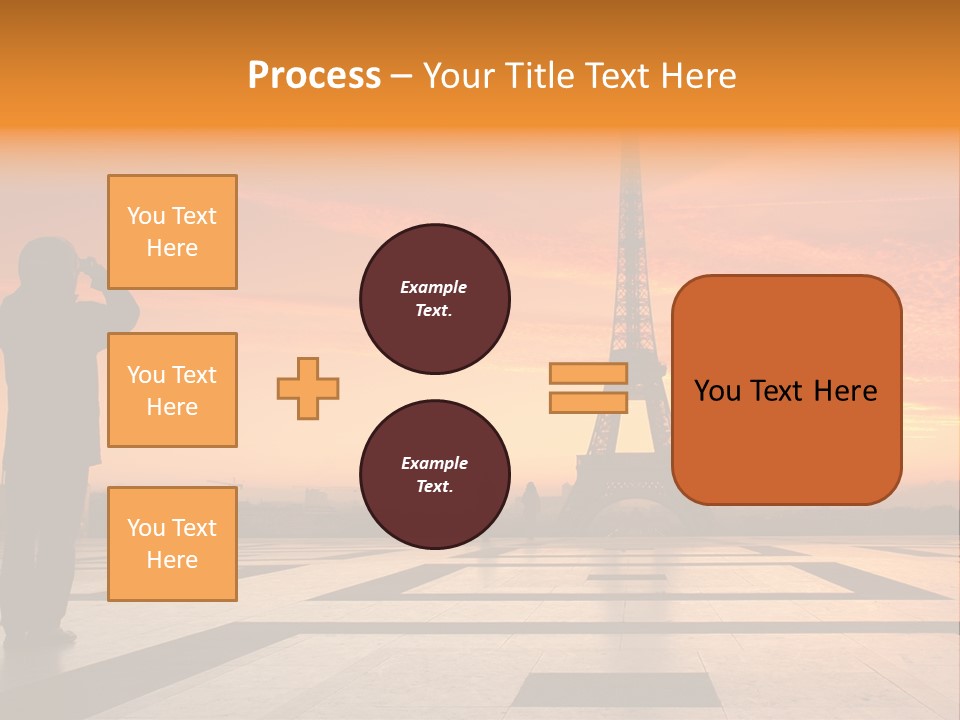 Travel Eiffel Tower PowerPoint Template