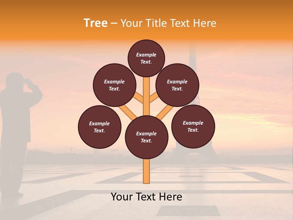 Travel Eiffel Tower PowerPoint Template