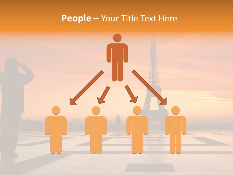 Travel Eiffel Tower PowerPoint Template