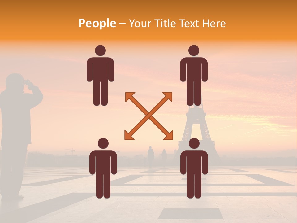 Travel Eiffel Tower PowerPoint Template