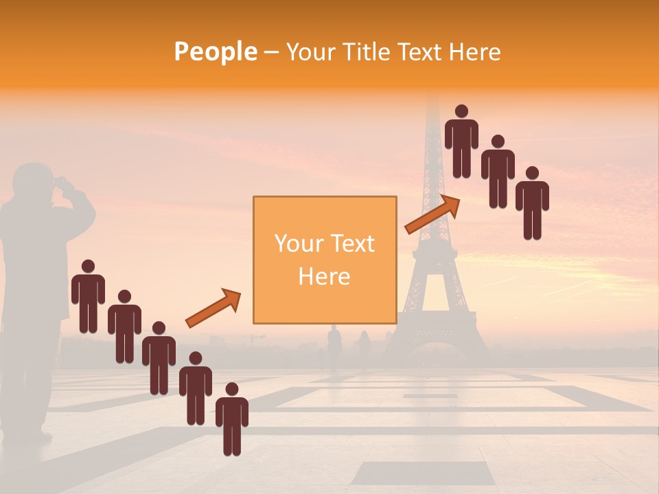 Travel Eiffel Tower PowerPoint Template