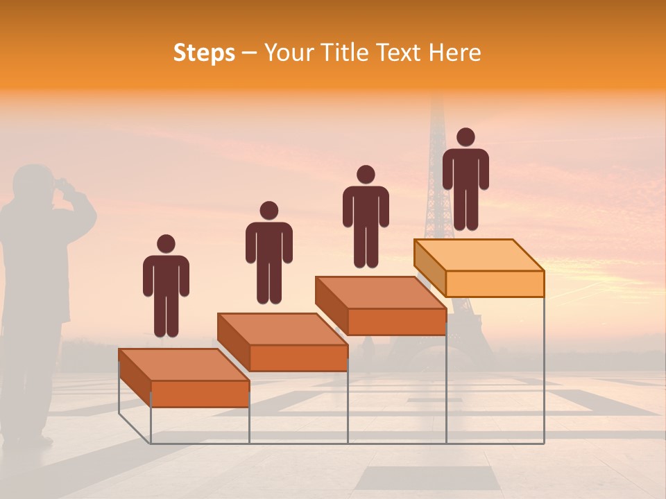 Travel Eiffel Tower PowerPoint Template