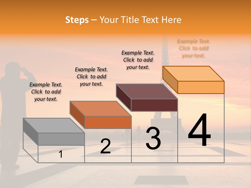 Travel Eiffel Tower PowerPoint Template
