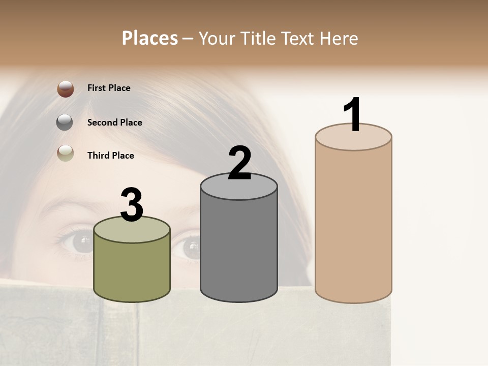 Read Joy Brown Eyes PowerPoint Template