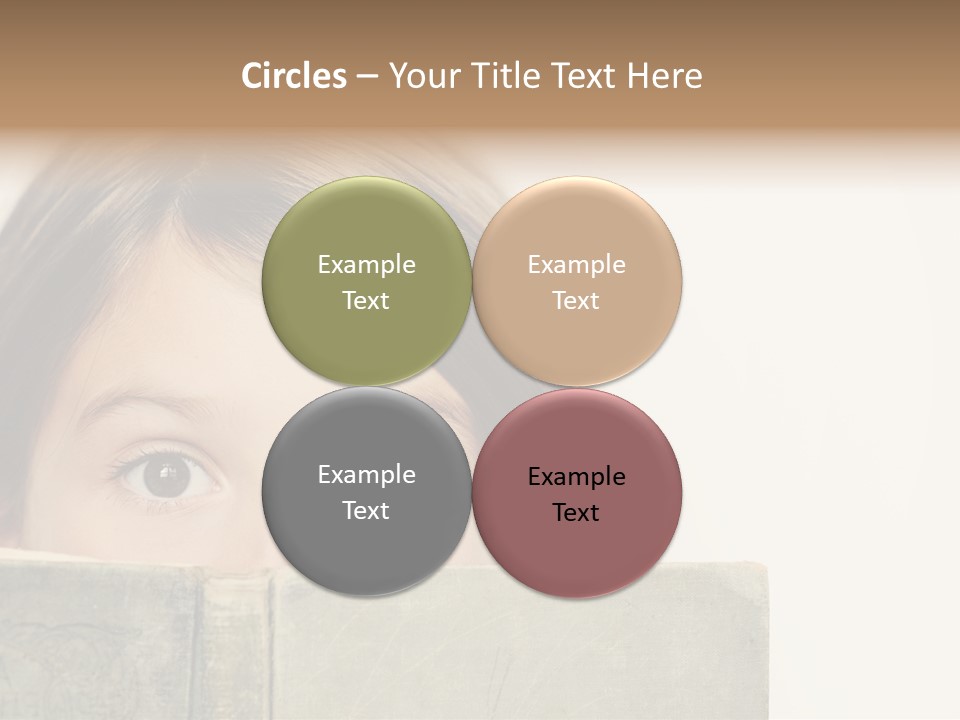 Read Joy Brown Eyes PowerPoint Template
