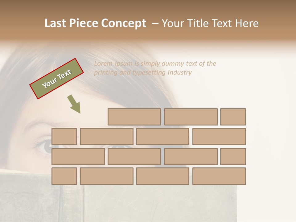 Read Joy Brown Eyes PowerPoint Template