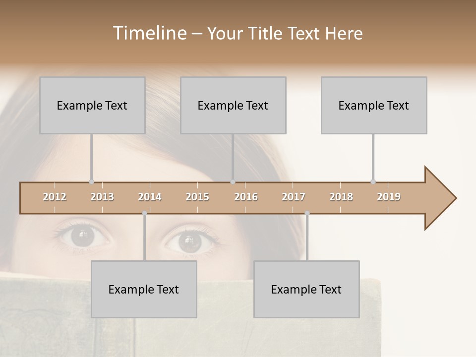 Read Joy Brown Eyes PowerPoint Template