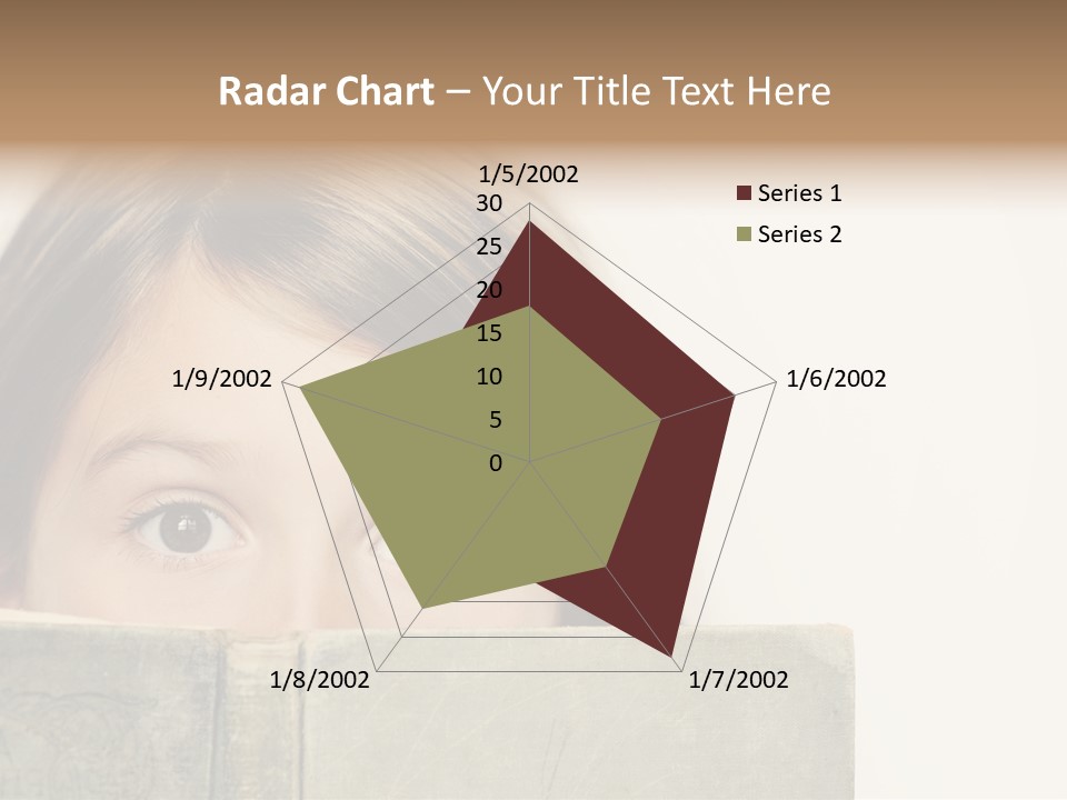 Read Joy Brown Eyes PowerPoint Template