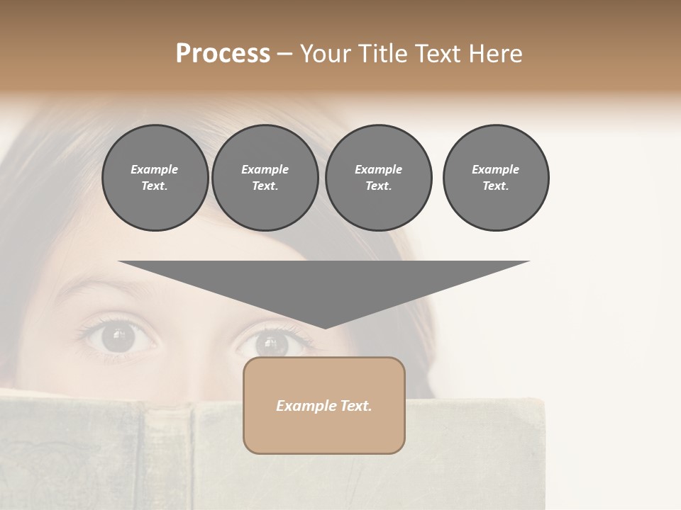 Read Joy Brown Eyes PowerPoint Template