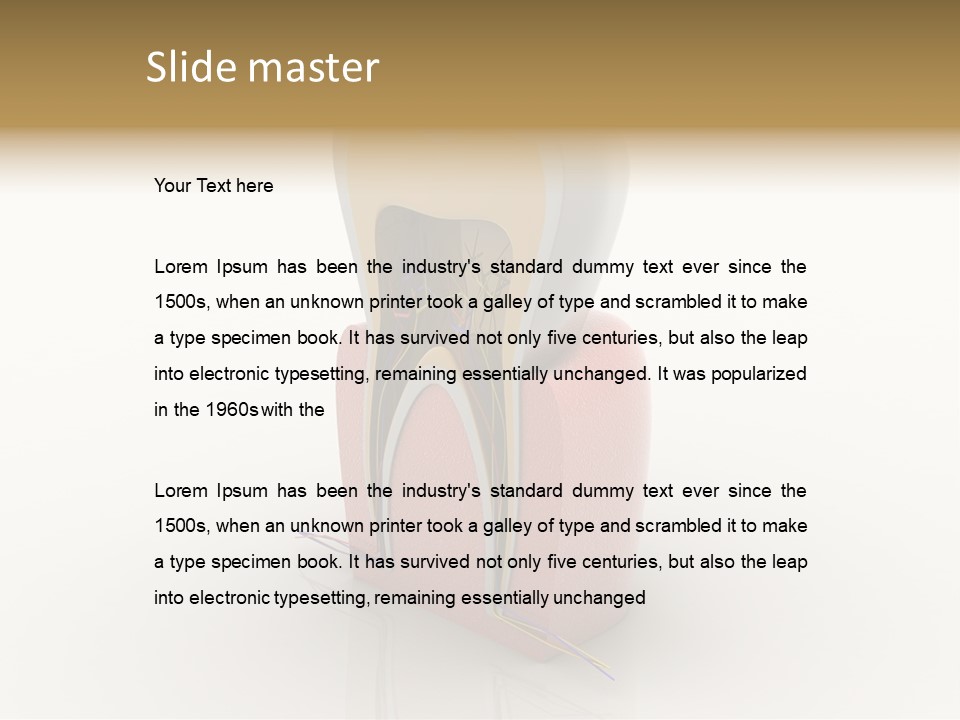 Unwell Bright Design PowerPoint Template