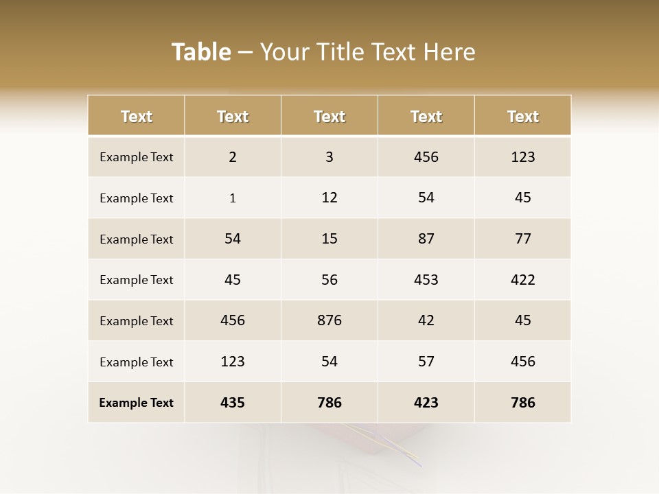 Unwell Bright Design PowerPoint Template