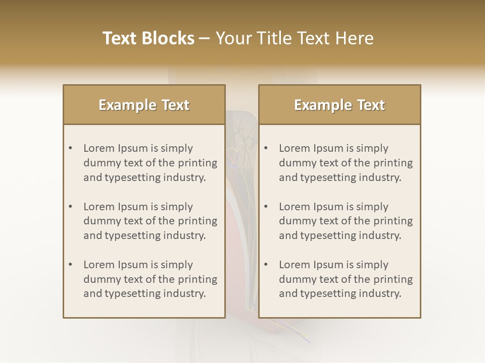 Unwell Bright Design PowerPoint Template
