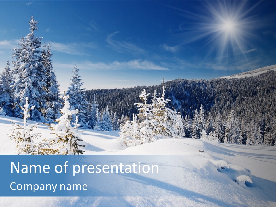 Sunlight Sun Star PowerPoint Template