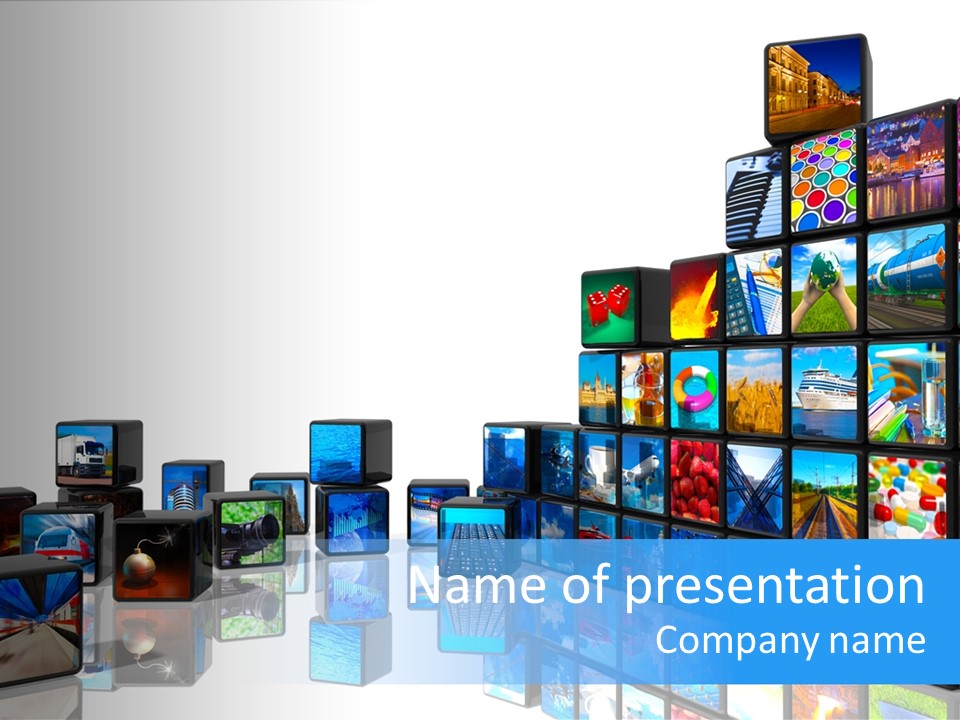 Hdtv Photo Software PowerPoint Template