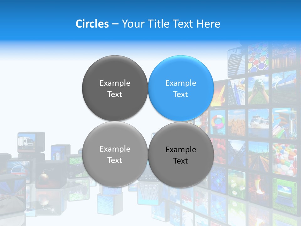 Hdtv Photo Software PowerPoint Template